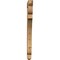 Ekena Millwork Olympic Craftsman Smooth Bracket, Western Red Cedar, 3 1/2"W x 34"D x 46"H BKT04X34X46OLY04SWR - alternate 4